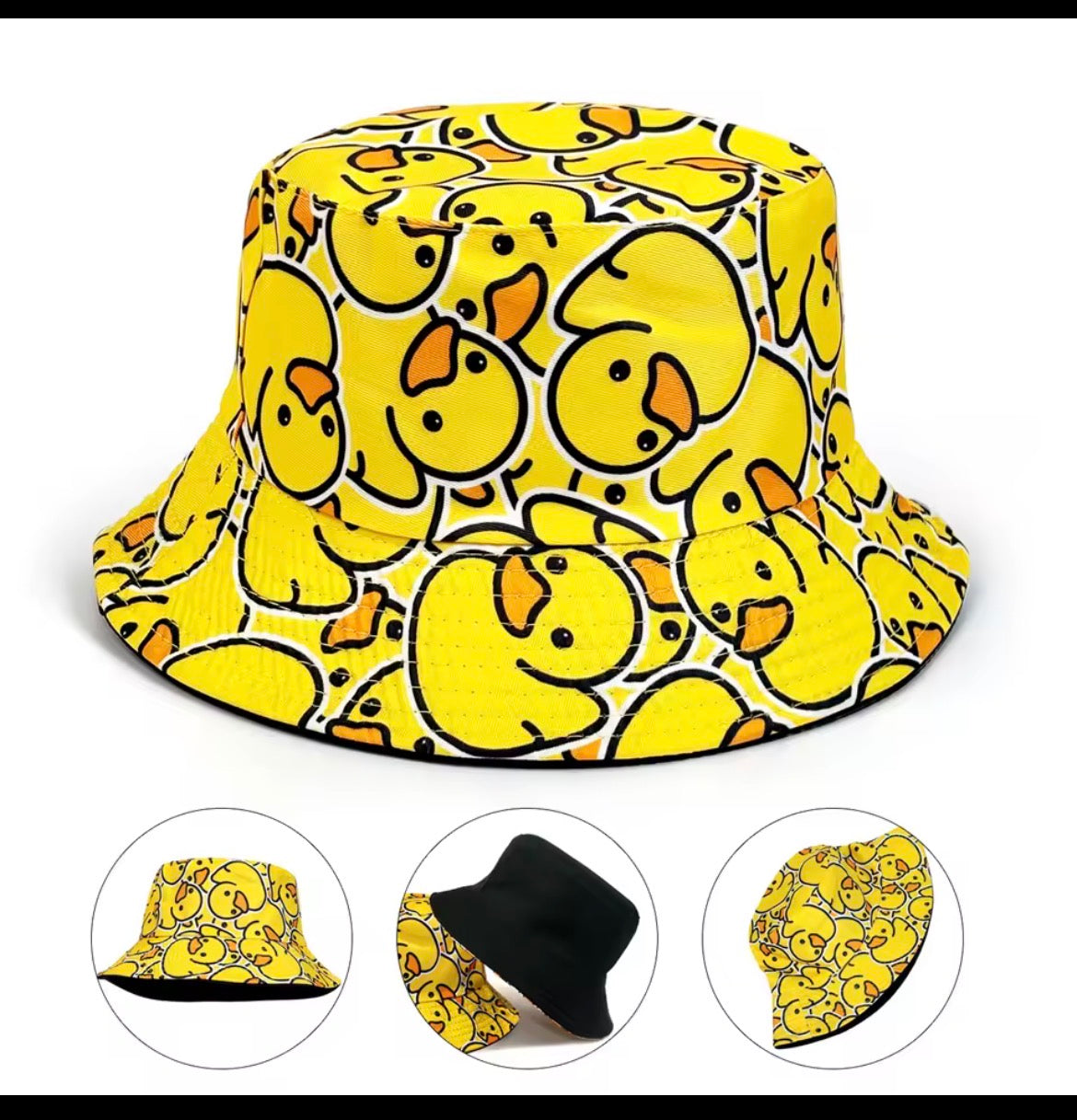 Duck bucket hat